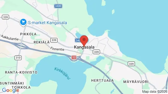 Kontorer til leie i Kangasala – Bilde fra Google Street View
