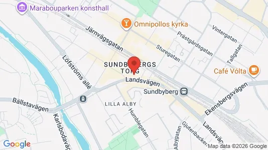 Office spaces for rent i Sundbyberg - kort over placeringen
