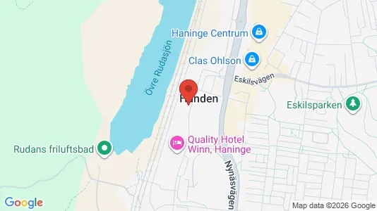 Office spaces for rent i Haninge - kort over placeringen