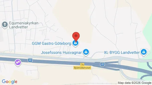 Kontorer til leie i Härryda - kort over placeringen