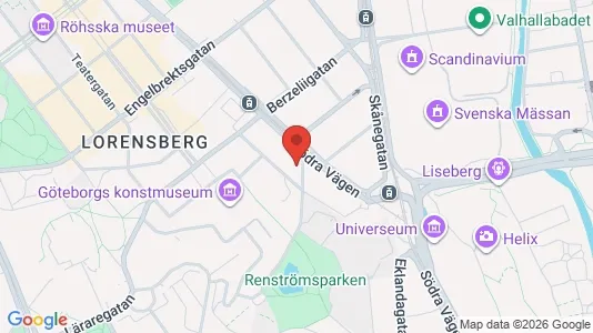 Büros zur Miete i Johanneberg - kort over placeringen