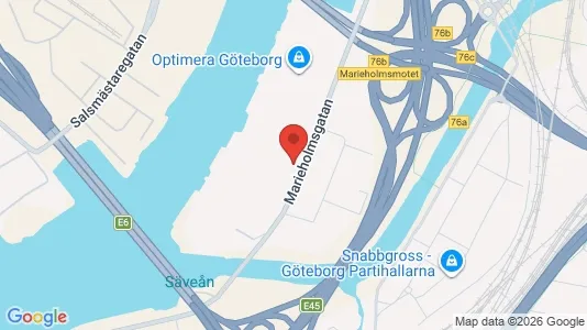 Lager til leie i Göteborg Ø – Bilde fra Google Street View