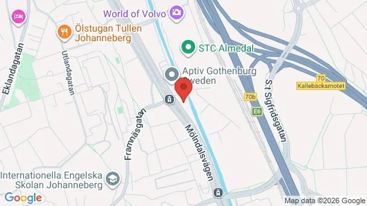 Office spaces for rent i Johanneberg - Photo from Google Street View