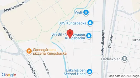 Kontorlokaler til leje i Kungsbacka - Foto fra Google Street View