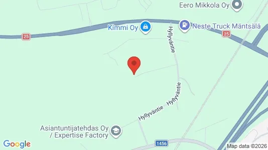 Gewerbeflächen zur Miete i Mäntsälä – Foto von Google Street View