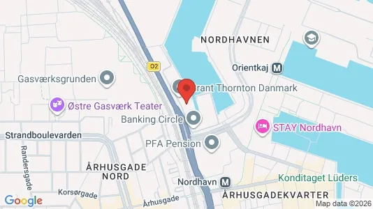 Kontorlokaler til leje i Østerbro - Foto fra Google Street View