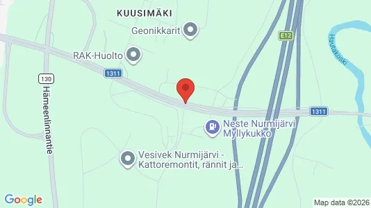 Lager zur Miete i Nurmijärvi – Foto von Google Street View