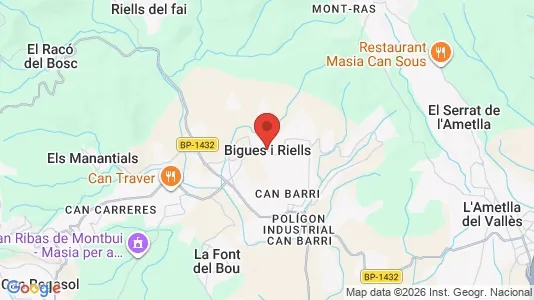 Lager zur Miete i Bigues i Riells – Foto von Google Street View