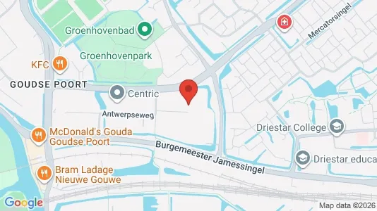 Bedrijfsruimtes te huur i Gouda - Foto uit Google Street View