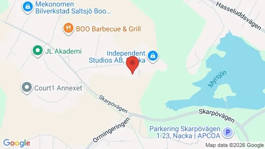 Verkstedhaller til leie i Nacka – Bilde fra Google Street View