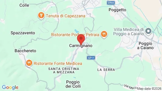 Lager zur Miete i Carmignano – Foto von Google Street View