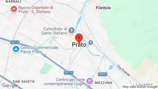 Lager til leie i Prato – Bilde fra Google Street View