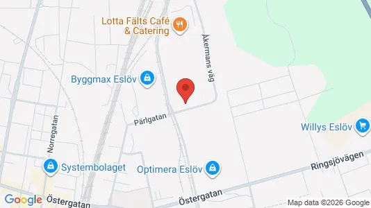 Toimistotilat Vuokrattavana i Eslöv - Kuva Google Street Viewstä