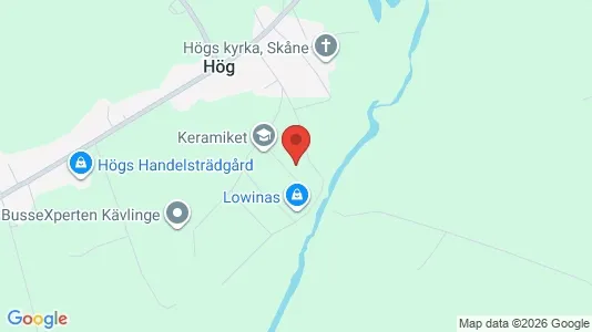 Kontorslokaler för uthyrning i Kävlinge - kort over placeringen