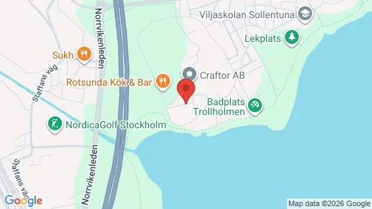 Lager zur Miete i Sollentuna – Foto von Google Street View
