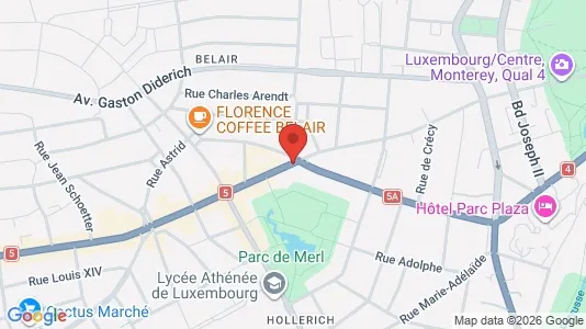 Kontorer til leie i Luxembourg – Bilde fra Google Street View