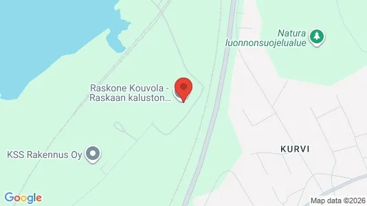 Lokaler til leie i Kouvola - kort over placeringen