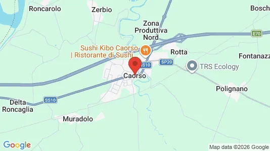 Liikekiinteistöt Vuokrattavana i Caorso - Kuva Google Street Viewstä