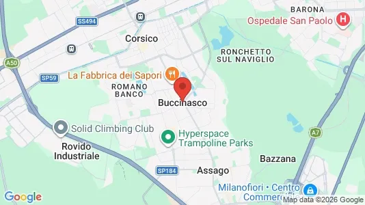 Gewerbeflächen zur Miete i Buccinasco – Foto von Google Street View