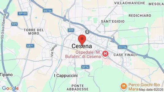 Gewerbeflächen zur Miete i Cesena – Foto von Google Street View