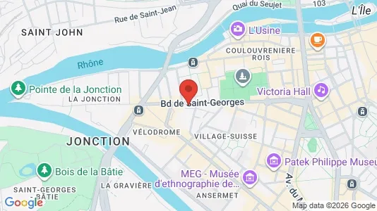 Office spaces for rent i Geneva Plainpalais - Photo from Google Street View