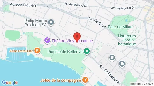 Kontorer til leie i Lausanne – Bilde fra Google Street View