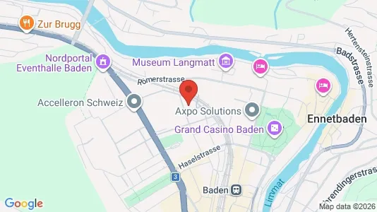 Lokale biurowe Do wynajęcia i Baden - kort over placeringen