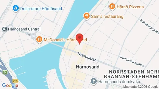 Lokaler til leje i Härnösand - Foto fra Google Street View