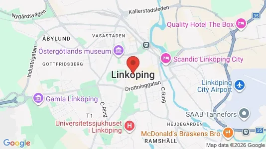 Kaupat Vuokrattavana i Linköping - Kuva Google Street Viewstä