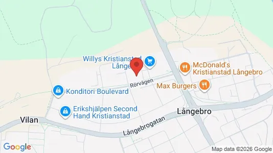 Lager til leie i Kristianstad – Bilde fra Google Street View