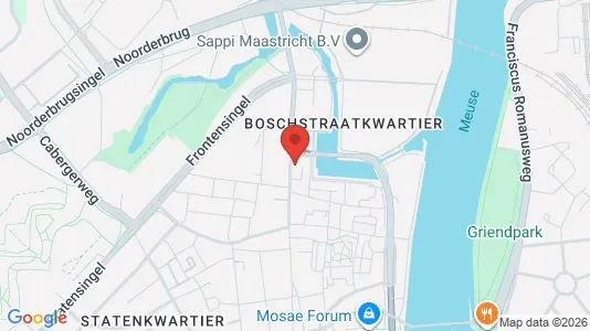 Kontorlokaler til leje i Maastricht - kort over placeringen