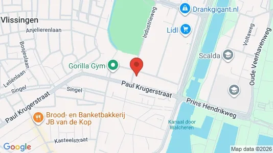 Lokaler til leie i Vlissingen – Bilde fra Google Street View