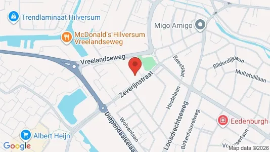 Coworking spaces zur Miete i Hilversum - kort over placeringen