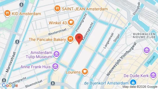 Lokaler til leie i Amsterdam Centrum – Bilde fra Google Street View