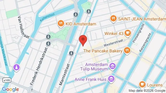 Coworking spaces zur Miete i Amsterdam Centrum – Foto von Google Street View