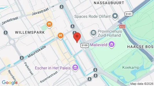Kontorlokaler til leje i Haag Centrum - Foto fra Google Street View