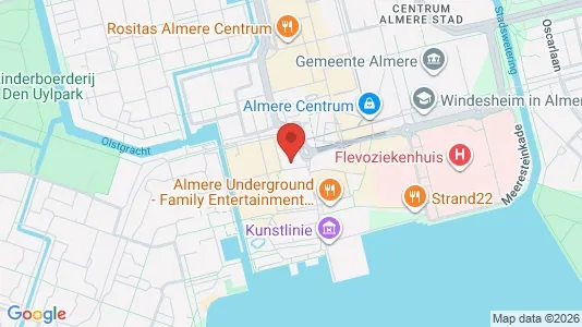 Kontorslokaler för uthyrning i Almere – Foto från Google Street View