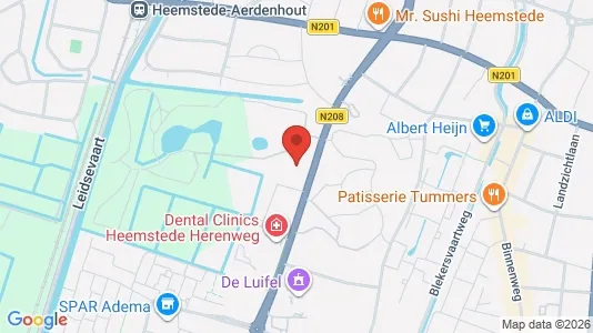 Kantorruimte te huur i Heemstede - Foto uit Google Street View