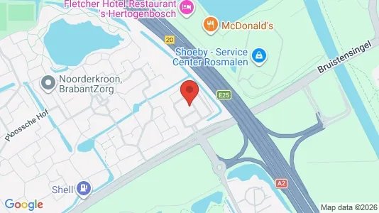 Kontorlokaler til leje i Den Bosch - Foto fra Google Street View