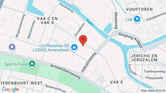 Office spaces for rent i Amersfoort - kort over placeringen