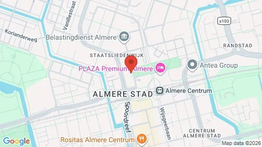 Kontorslokaler för uthyrning i Almere – Foto från Google Street View