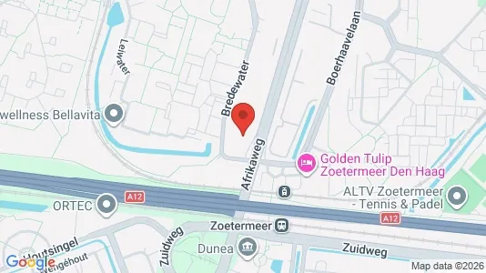 Office spaces for rent i Zoetermeer - kort over placeringen