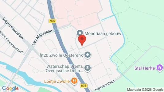 Büros zur Miete i Zwolle – Foto von Google Street View