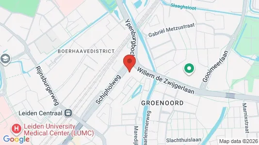 Kontorlokaler til leje i Leiden - Foto fra Google Street View