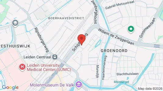 Kantorruimte te huur i Leiden - Foto uit Google Street View