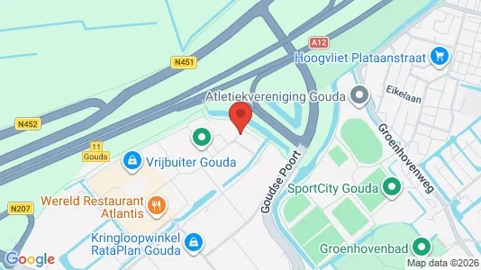 Toimistotilat Vuokrattavana i Gouda - Kuva Google Street Viewstä