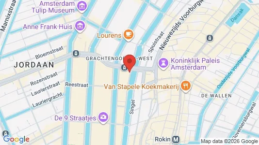 Kontorlokaler til leje i Amsterdam Centrum - Foto fra Google Street View