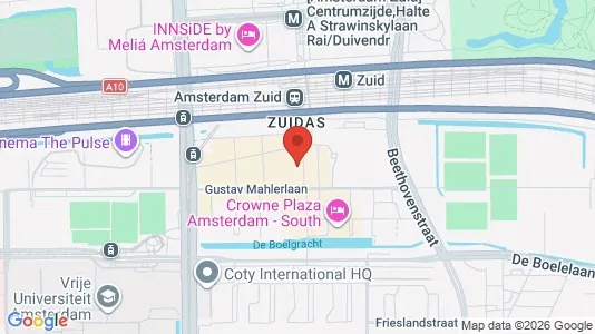 Büros zur Miete i Amsterdam Zuideramstel - kort over placeringen