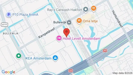 Büros zur Miete i Amsterdam-Zuidoost - kort over placeringen