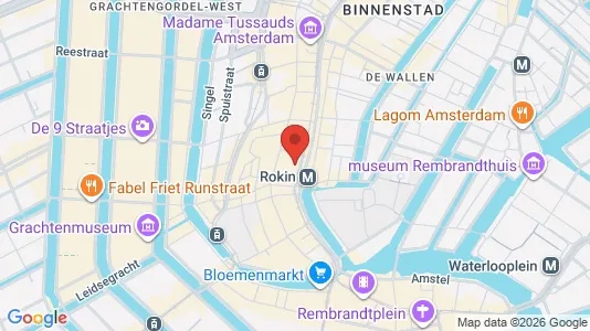 Büros zur Miete i Amsterdam Centrum – Foto von Google Street View